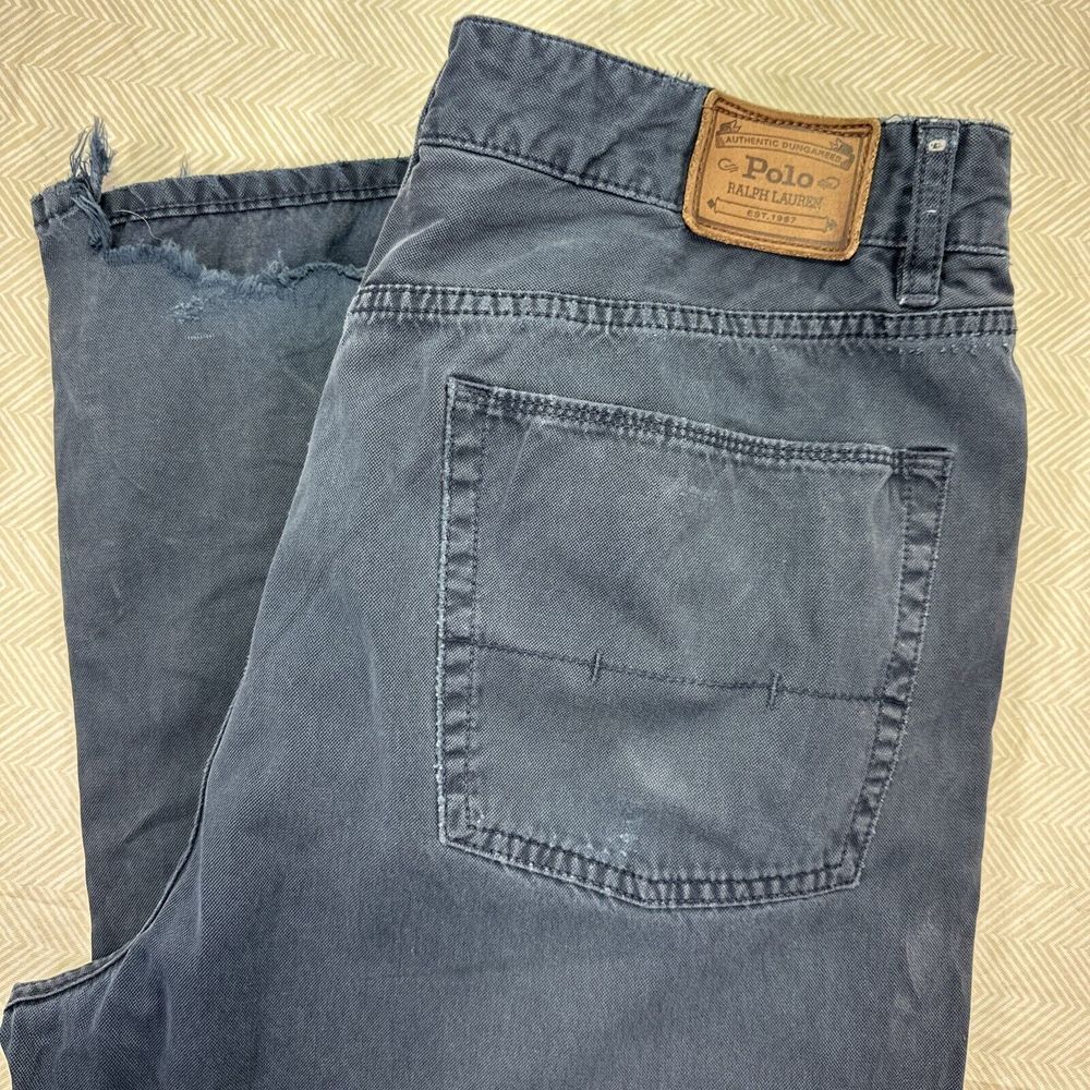 Polo Ralph Lauren 5-Pocket Classic Pants Men's 38x32‎ Navy Blue